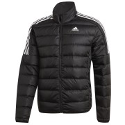 ADIDAS ESSENTIAL DOWN JACKET ΜΑΥΡΟ/ΑΣΠΡΟ ADIDAS ESSENTIAL DOWN JACKET ΜΑΥΡΟ/ΑΣΠΡΟ