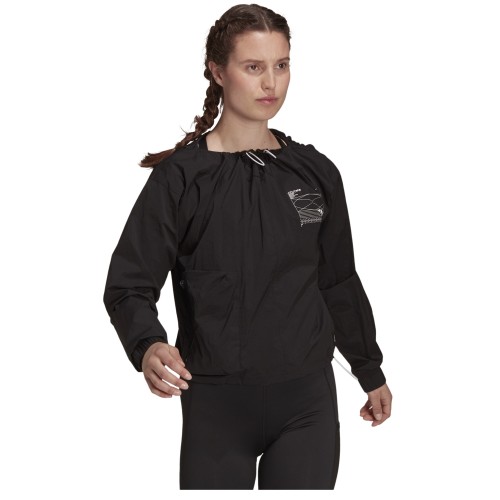 ADIDAS W X-CITY CREW BLACK NOIR ΜΑΥΡΟ