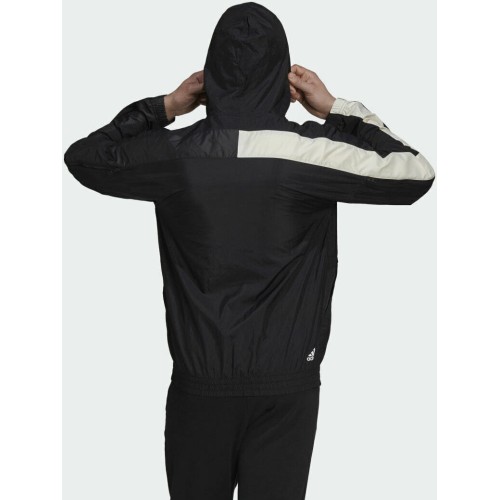 ADIDAS M WND MOTHER ΜΑΥΡΟ