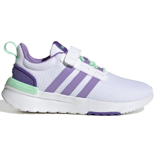 ADIDAS RACER TR21 C ΑΣΠΡΟ/ΜΩΒ/ΛΙΛΑ