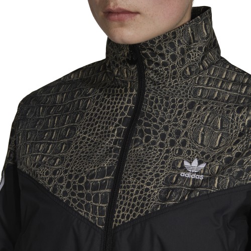 ADIDAS TRACK TOP  ΜΑΥΡΟ/ΚΡΟΚΟ
