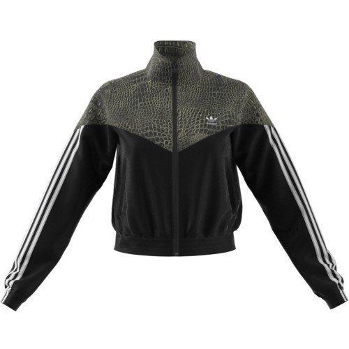 ADIDAS TRACK TOP ΜΑΥΡΟ/ΚΡΟΚΟ ADIDAS TRACK TOP ΜΑΥΡΟ/ΚΡΟΚΟ