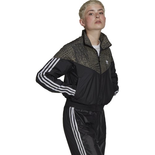 ADIDAS TRACK TOP  ΜΑΥΡΟ/ΚΡΟΚΟ