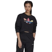 ADIDAS SWEATSHIRT ΜΑΥΡΟ ADIDAS SWEATSHIRT ΜΑΥΡΟ