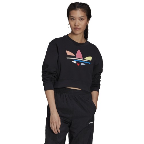 ADIDAS SWEATSHIRT ΜΑΥΡΟ