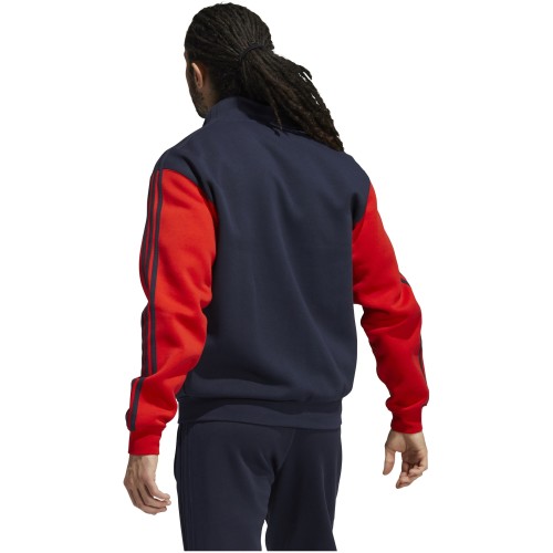 ADIDAS FB FLEECE TT ΜΠΛΕ/ΚΟΚΚΙΝΟ