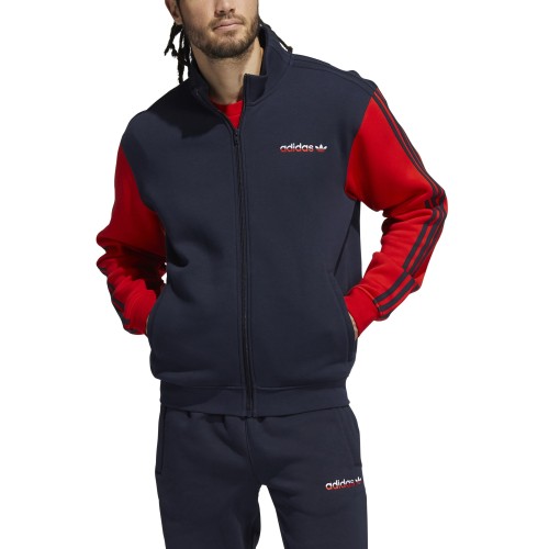 ADIDAS FB FLEECE TT ΜΠΛΕ/ΚΟΚΚΙΝΟ