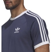 ADIDAS 3-STRIPES TEE ΣΚ.ΜΠΛΕ ADIDAS 3-STRIPES TEE ΣΚ.ΜΠΛΕ