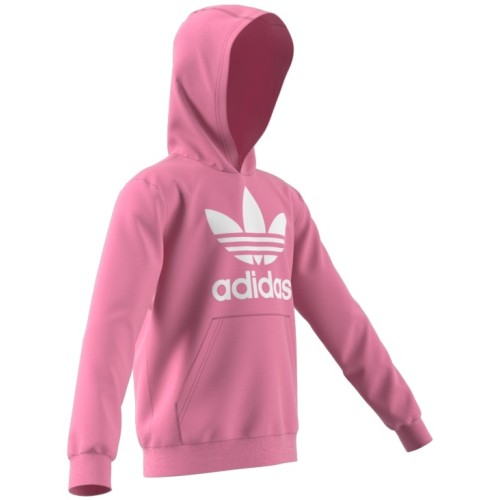 ADIDAS TREFOIL HOODIE ΡΟΖ ADIDAS TREFOIL HOODIE ΡΟΖ