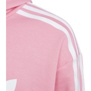 ADIDAS CROPPED HOODIE ΡΟΖ ADIDAS CROPPED HOODIE ΡΟΖ