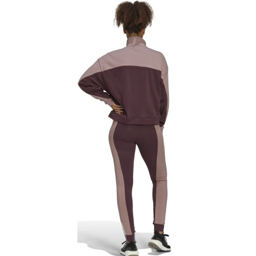 ADIDAS W HZ & T TS  ΡΟΖ/ΜΠΟΡΝΤΩ