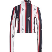 ADIDAS W BLU Q4 LS T ΑΣΠΡΟ/ΜΠΛΕ ADIDAS W BLU Q4 LS T ΑΣΠΡΟ/ΜΠΛΕ