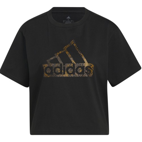 ADIDAS W REPT BOS CR T ΜΑΥΡΟ