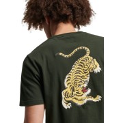 SUPERDRY VINTAGE VL NARRATIVE T-SHIRT ΧΑΚΙ SUPERDRY VINTAGE VL NARRATIVE T-SHIRT ΧΑΚΙ