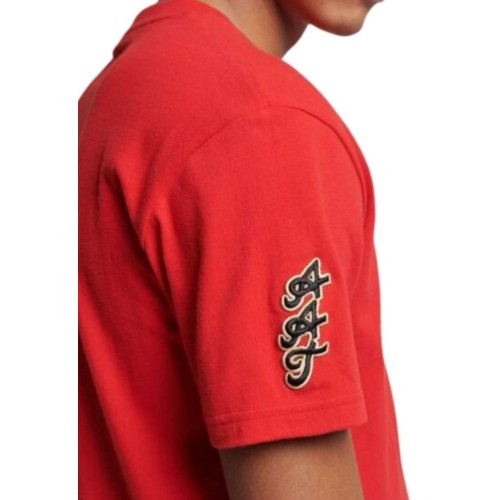 SUPERDRY VINTAGE COLLEGIATE T-SHIRT ΚΟΚΚΙΝΟ SUPERDRY VINTAGE COLLEGIATE T-SHIRT ΚΟΚΚΙΝΟ