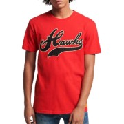 SUPERDRY VINTAGE COLLEGIATE T-SHIRT ΚΟΚΚΙΝΟ SUPERDRY VINTAGE COLLEGIATE T-SHIRT ΚΟΚΚΙΝΟ