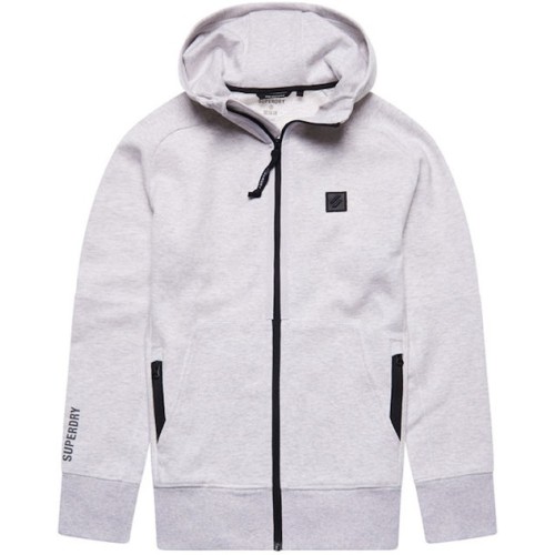 SUPERDRY CODE TECH ZIP HOOD ΓΚΡΙ