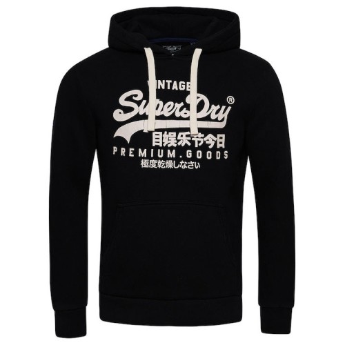 SUPERDRY VINTAGE LOGO HERITAGE ΜΑΥΡΟ