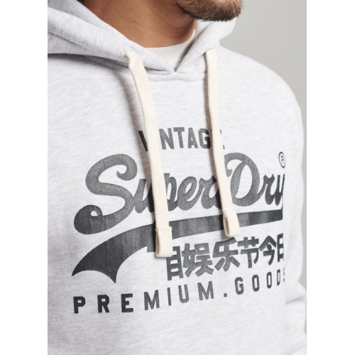 SUPERDRY VINTAGE LOGO HERITAGE HOOD ΓΚΡΙ SUPERDRY VINTAGE LOGO HERITAGE HOOD ΓΚΡΙ