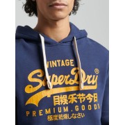 SUPERDRY VINTAGE LOGO HERITAGE HOOD ΜΠΛΕ SUPERDRY VINTAGE LOGO HERITAGE HOOD ΜΠΛΕ