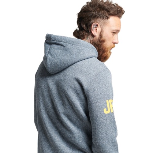 VINTAGE VL CLASSIC ZIPHOOD ΓΚΡΙ
