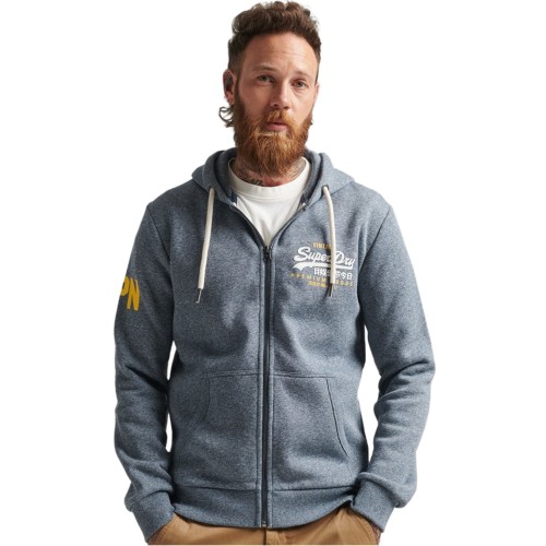 VINTAGE VL CLASSIC ZIPHOOD ΓΚΡΙ