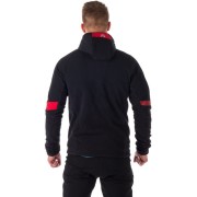 NORTHFINDER BAYLOR MEN'S FLEECE OUTDOOR HOOD SWEATER NORTHPOLAR ΜΑΥΡΟ/ΚΟΚΚΙΝΟ NORTHFINDER BAYLOR MEN'S FLEECE OUTDOOR HOOD SWEATER NORTHPOLAR ΜΑΥΡΟ/ΚΟΚΚΙΝΟ