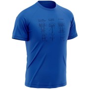 NORTHFINDER MEN'S TECHNICAL T-SHIRT WITH PICTOGRAM ΜΠΛΕ NORTHFINDER MEN'S TECHNICAL T-SHIRT WITH PICTOGRAM ΜΠΛΕ