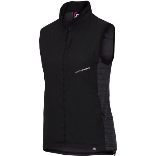 NORTHFINDER MEN'S LIGHT WIND PROTECT VEST ΜΑΥΡΟ