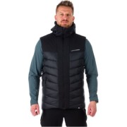 NORTHFINDER FERNANDO MEN'S OUTDOOR LIKE DOWN VEST INSULATED WITH ΜΑΥΡΟ